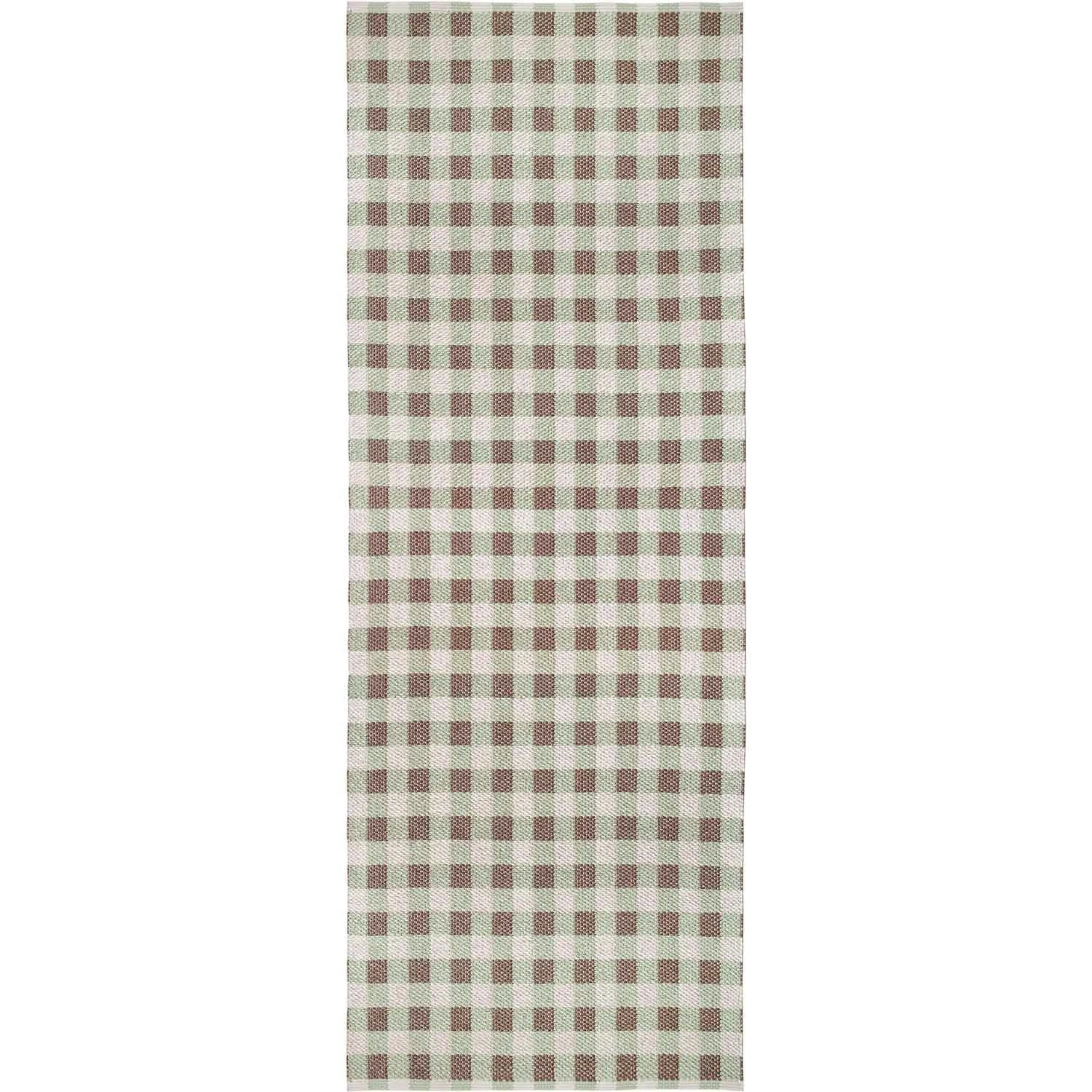 Poppy Matto Vihreä/Beige, 70x250 Cm 1 Poppy Matto Vihreä/Beige, 70x250 Cm