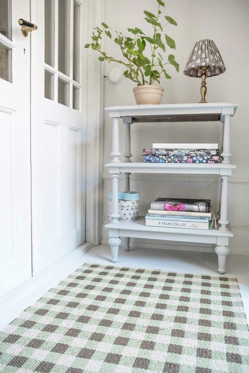 Poppy Matto Vihreä/Beige, 70x250 Cm 2 Poppy Matto Vihreä/Beige, 70x250 Cm - Image 2