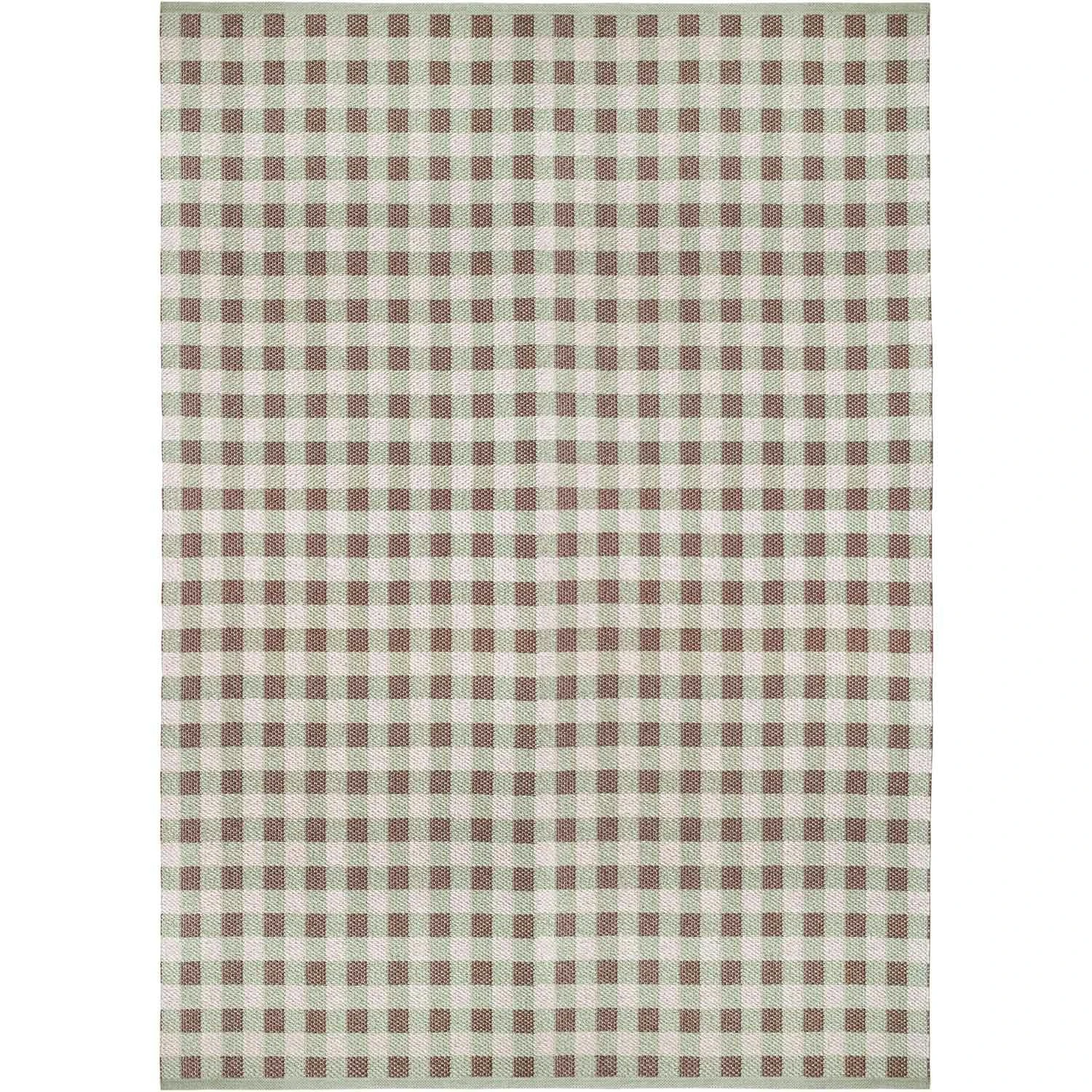 Poppy Matto Vihreä/Beige, 170x250 Cm 1 Poppy Matto Vihreä/Beige, 170x250 Cm