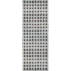 Poppy Matto Sininen/Ruskea, 70x250 Cm