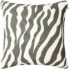Zebra Tyyny 50x50 Cm Ulkona Käytettävä, Harmaa / Off-white -Korbo Tarjous chhatwal jonsson zebra cushion 50x50 cm outdoor 2