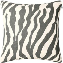 Zebra Tyyny 50x50 Cm Ulkona Käytettävä, Harmaa / Off-white