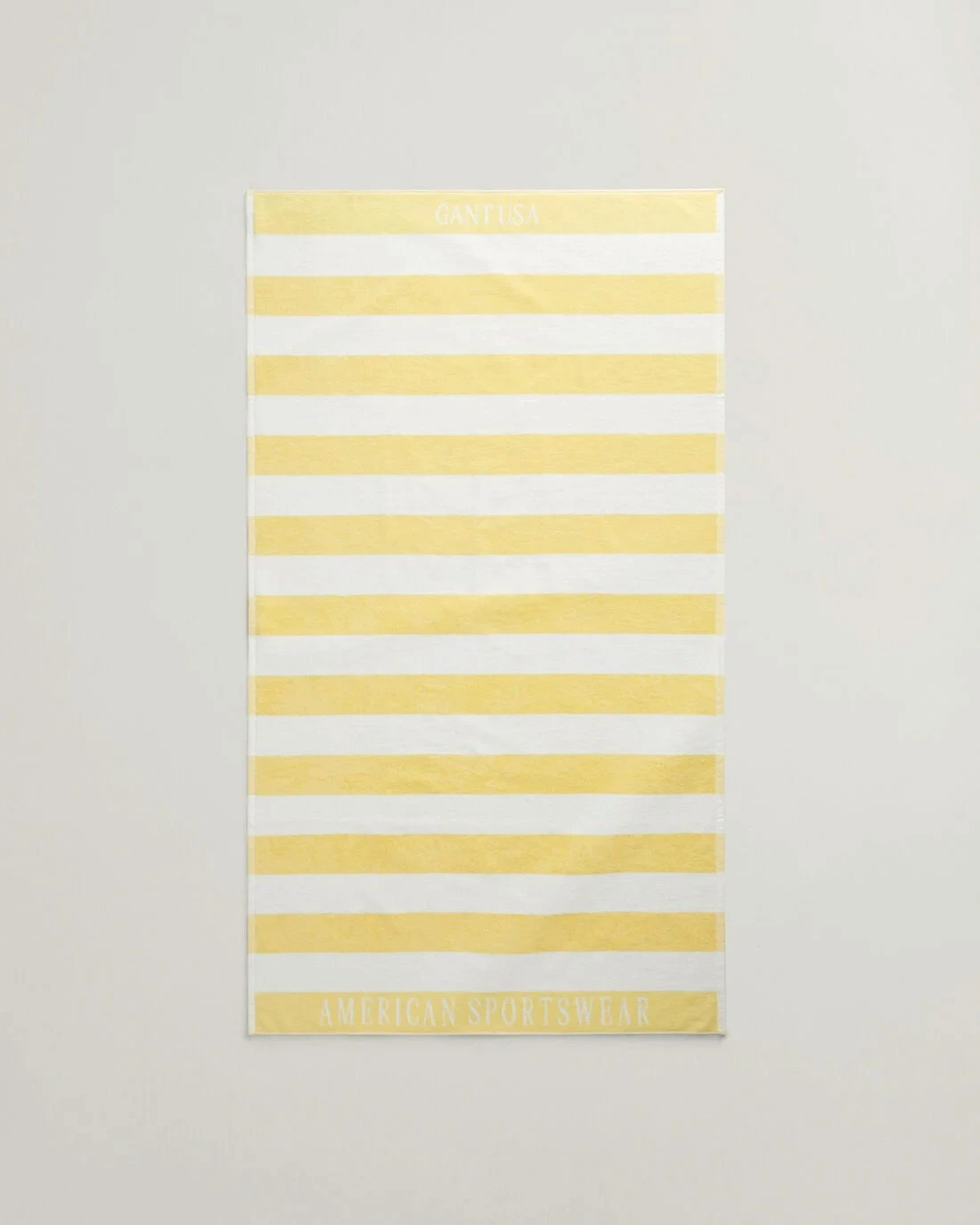 Gant USA Rantapyyhe 100x180 Cm, Lemon 3 Gant USA Rantapyyhe 100x180 Cm, Lemon - Image 3
