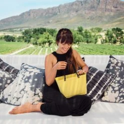 Hinza Bag Green Plastic, Lemon -Korbo Tarjous hinza hinza bag green plastic lemon 4