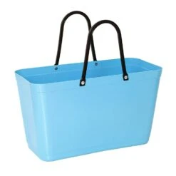 Hinza Bag Green Plastic, Light Blue