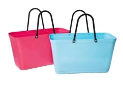 Hinza Bag Green Plastic, Light Blue -Korbo Tarjous hinza hinza bag green plastic light blue 3