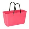 Hinza Laukku Iso Green Plastic, Vaaleanpunainen -Korbo Tarjous hinza hinza bag green plastic tropical pink 0