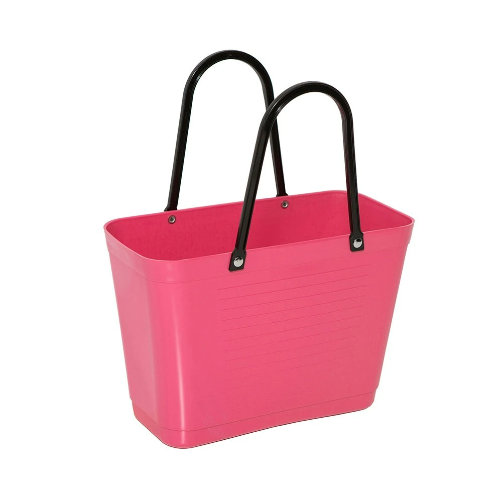 Hinza Bag Green Plastic, Tropical Pink 1 Hinza Bag Green Plastic, Tropical Pink