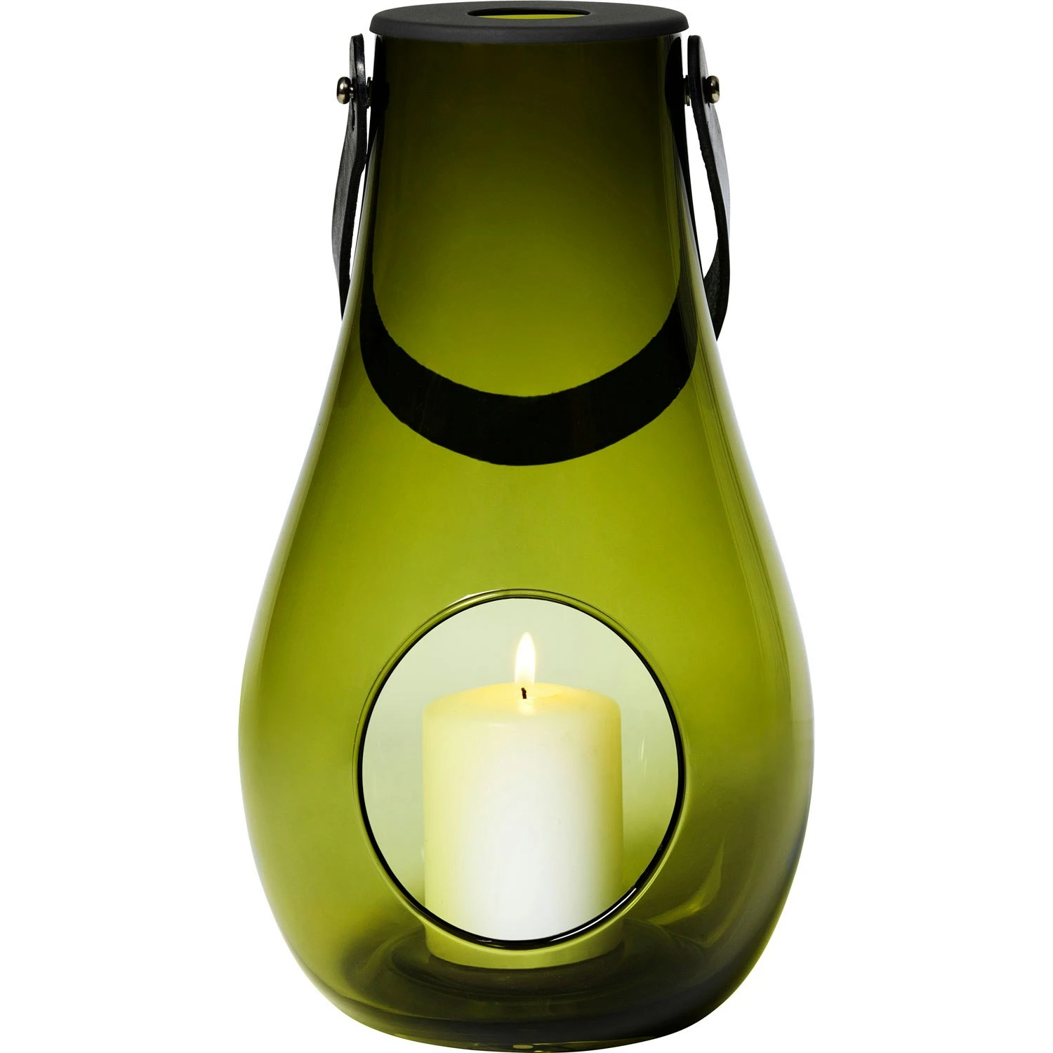Holmegaard Design With Light Lyhty Olive, H29 Cm 3 Holmegaard Design With Light Lyhty Olive, H29 Cm - Image 3