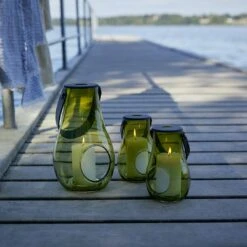 Holmegaard Design With Light Lyhty Olive, H29 Cm 11 Holmegaard Design With Light Lyhty Olive, H29 Cm -Korbo Tarjous holmegaard dwl lantern olive 3 1