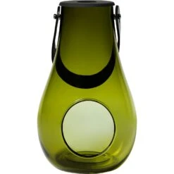 Holmegaard Design With Light Lyhty Olive, H25 Cm