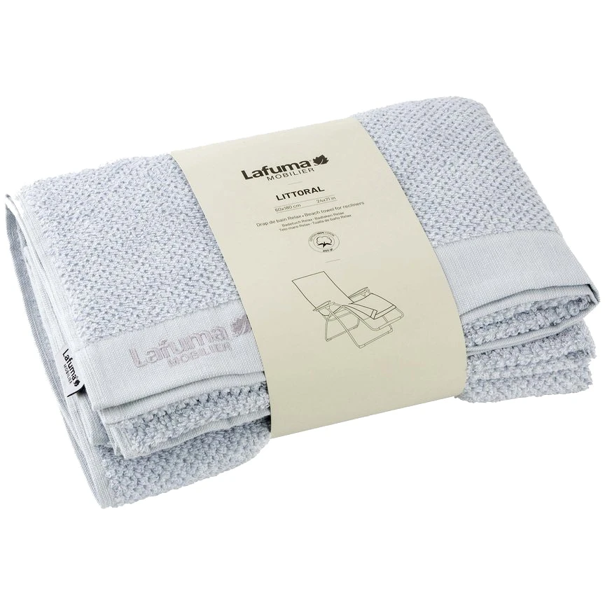 Lafuma Littoral Kylpylakana Aurinkotuoli, Vaaleanharmaa 1 Lafuma Littoral Kylpylakana Aurinkotuoli, Vaaleanharmaa