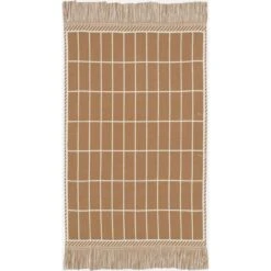 Marimekko Pieni Tiiliskivi Pyyhe Hamampyyhe Ruskea / Off-white, 30x50 Cm