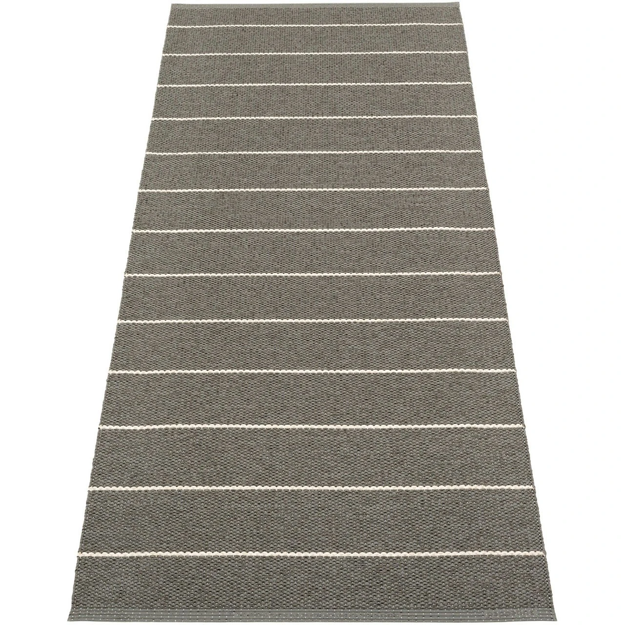 Carl Rug 70x180 Cm, Black/Charcoal 2 Carl Rug 70x180 Cm, Black/Charcoal - Image 2