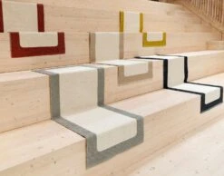 Ilda Matto 70x180 Cm, Mustard / Vanilla -Korbo Tarjous pappelina ilda matto 0