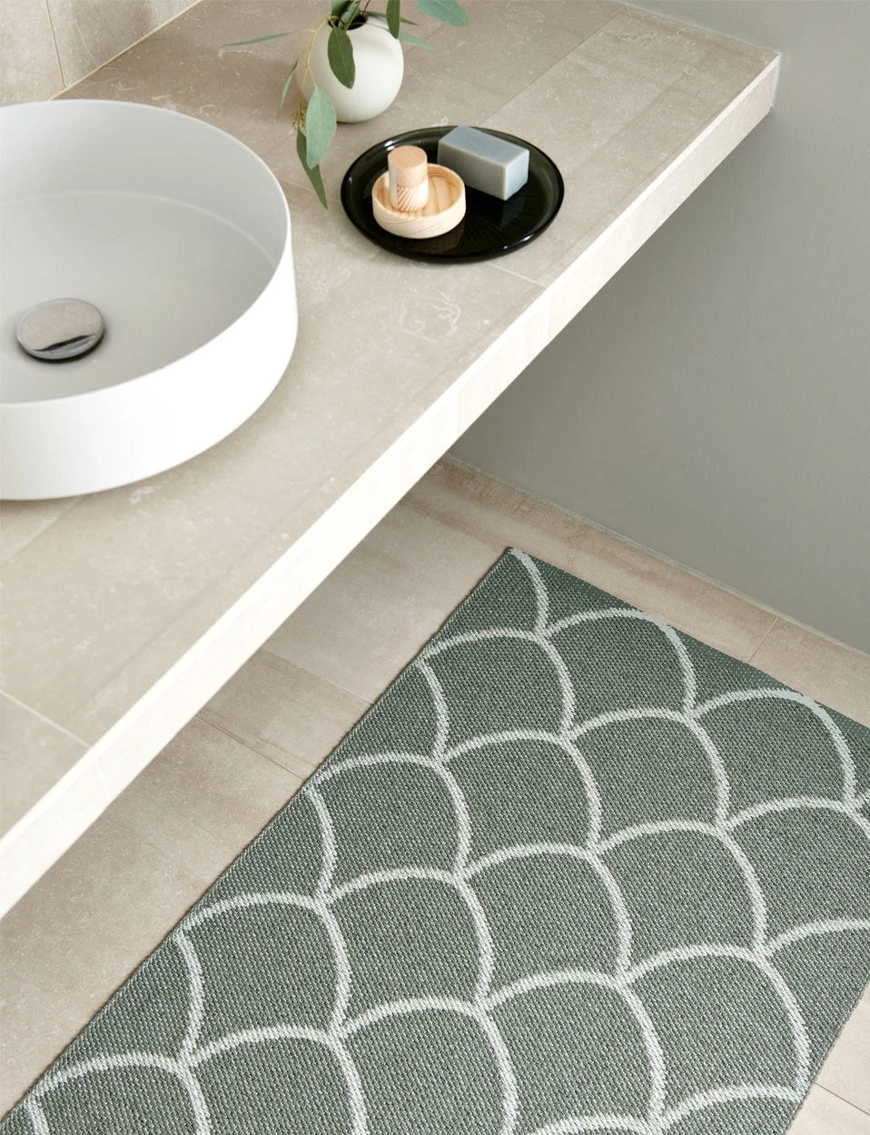 Kotte Matto Army/ Sage, 70x375 Cm 3 Kotte Matto Army/ Sage, 70x375 Cm - Image 3