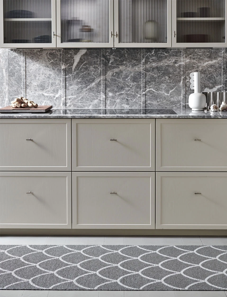 Kotte Matto Charcoal/ Warm Grey, 70x150 Cm 3 Kotte Matto Charcoal/ Warm Grey, 70x150 Cm - Image 3