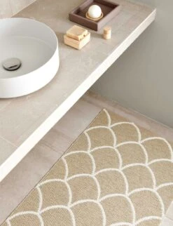 Kotte Matto Sand/ Vanilla, 70x225 Cm -Korbo Tarjous pappelina kotte matto sand vanilla 1