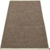 Mono Matto Dark Brown/ Dark Linen, 85x160 Cm -Korbo Tarjous pappelina mono matto dark brown dark linen 3