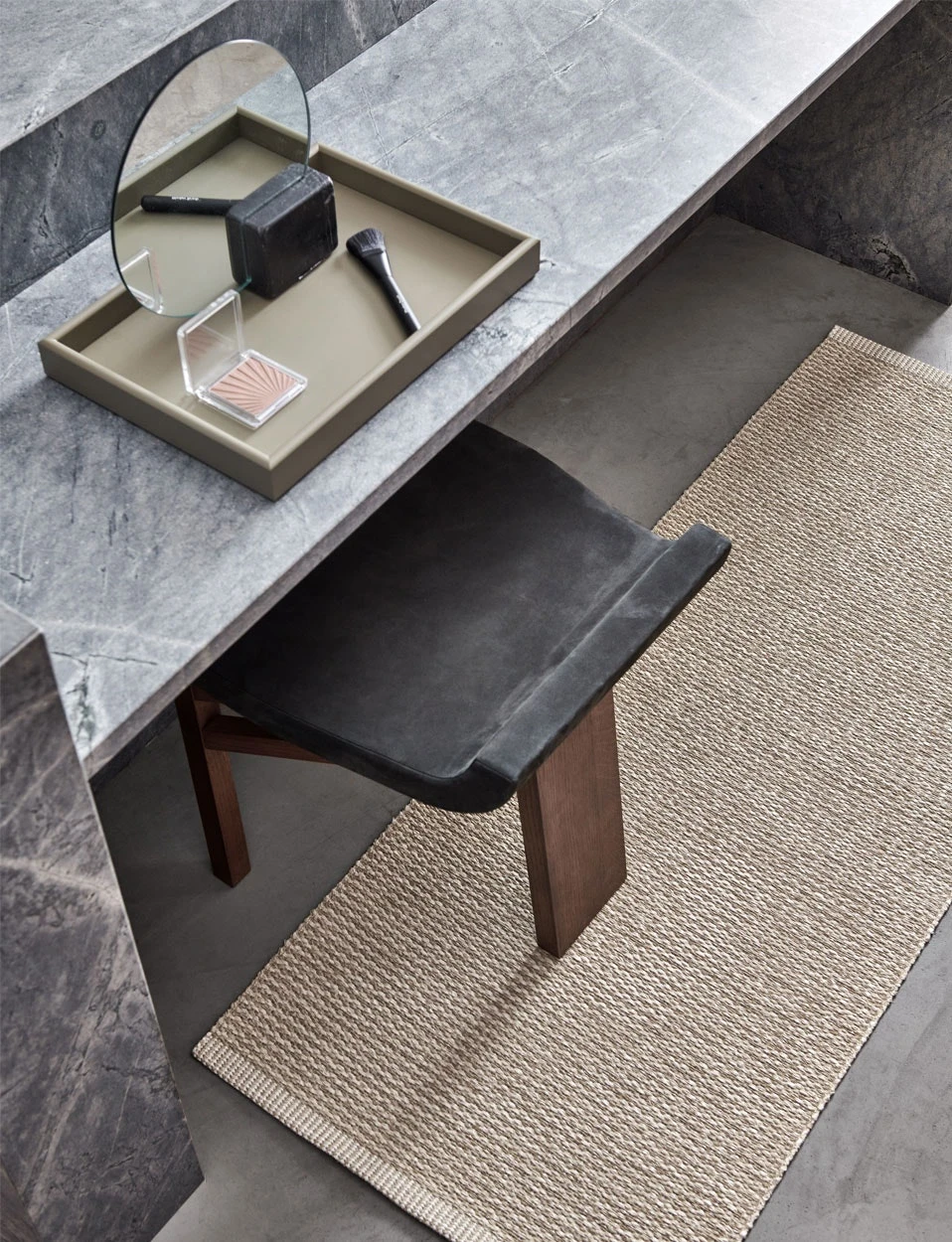 Mono Matto Sand/ Cream, 85x160 Cm 2 Mono Matto Sand/ Cream, 85x160 Cm - Image 2