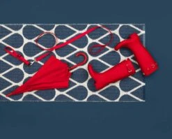 Otis Ovimatto 70x50cm, Blue/Vanilla 5 Otis Ovimatto 70x50cm, Blue/Vanilla -Korbo Tarjous pappelina otis ovimatto 70x50cm 2 1