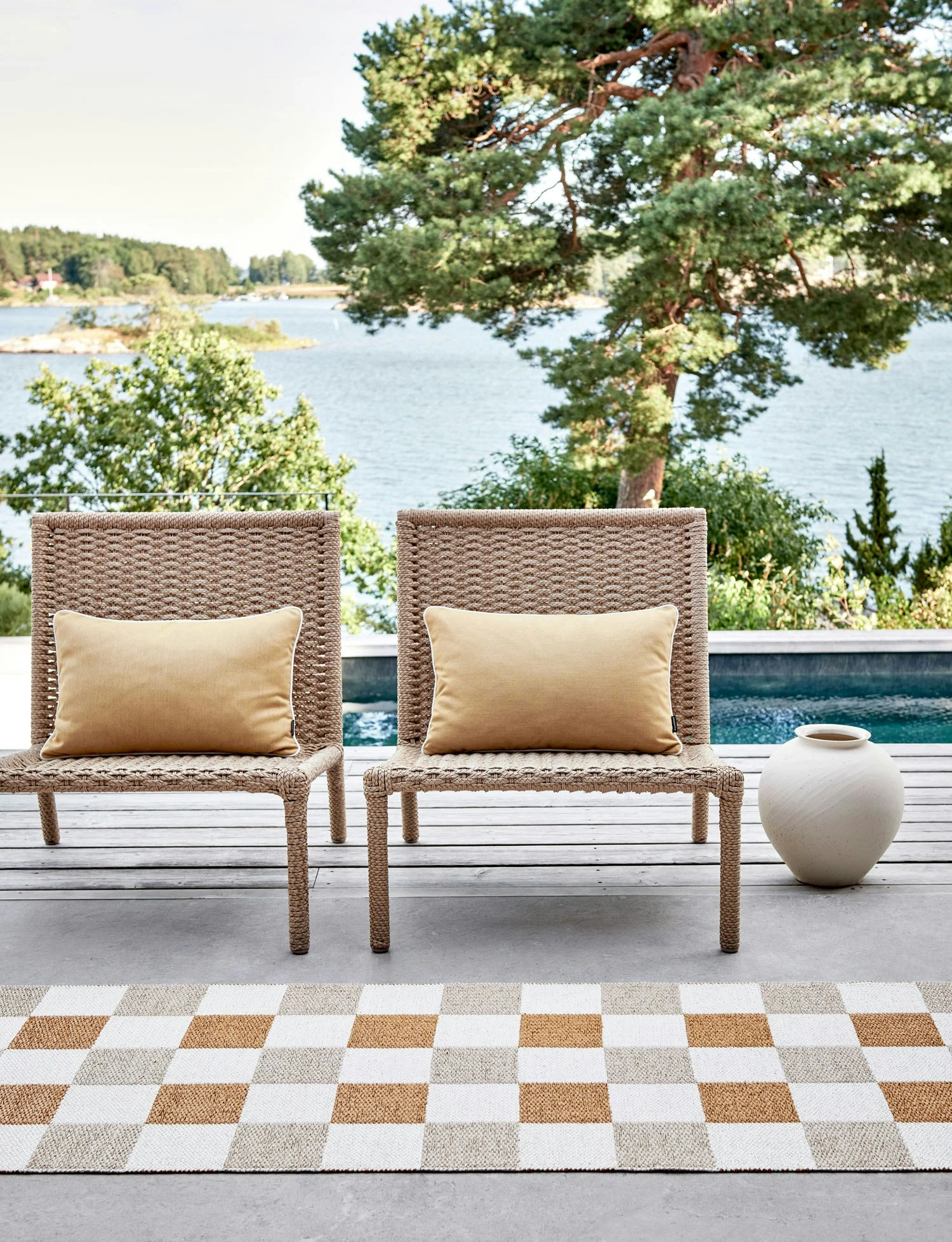 Pix Matto Beige / Vanilla / Ochre, 70x300 Cm 4 Pix Matto Beige / Vanilla / Ochre, 70x300 Cm - Image 4