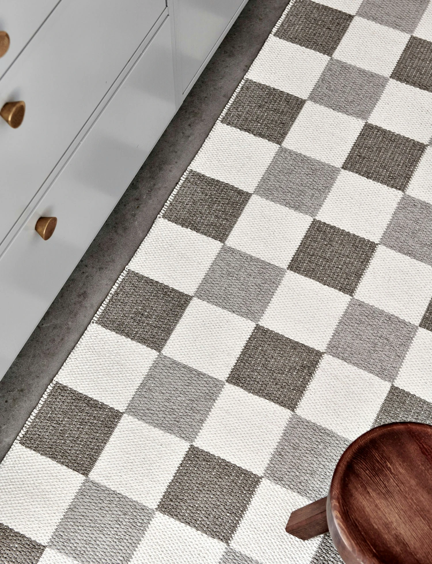 Pix Rug Dark Linen / Vanilla / Linen, 70x300 Cm 2 Pix Rug Dark Linen / Vanilla / Linen, 70x300 Cm - Image 2