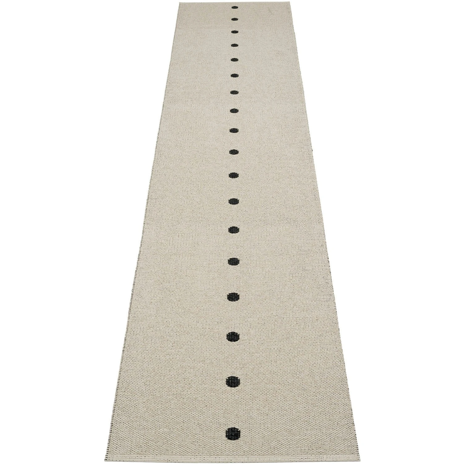 Peg Rug 70x450 Cm, Black/Lin 2 Peg Rug 70x450 Cm, Black/Lin - Image 2