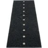 Peg Rug 70x200 Cm, Black/Lin -Korbo Tarjous pappelina point matto musta pellava 5