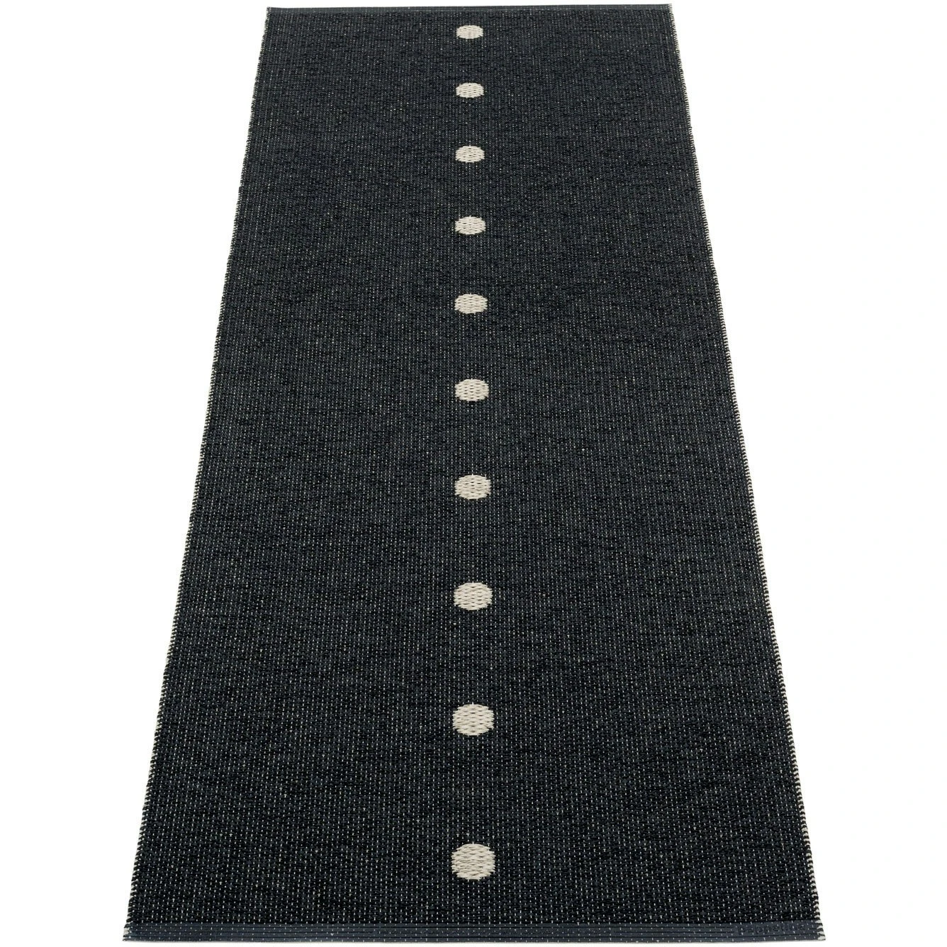 Peg Rug 70x200 Cm, Black/Lin 1 Peg Rug 70x200 Cm, Black/Lin
