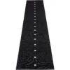 Peg Rug 70x360 Cm, Black/Lin 9 Peg Rug 70x360 Cm, Black/Lin -Korbo Tarjous pappelina point matto musta pellava 9
