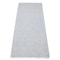 Svea Matto 70x240 Cm, Metallic Grey/Grey