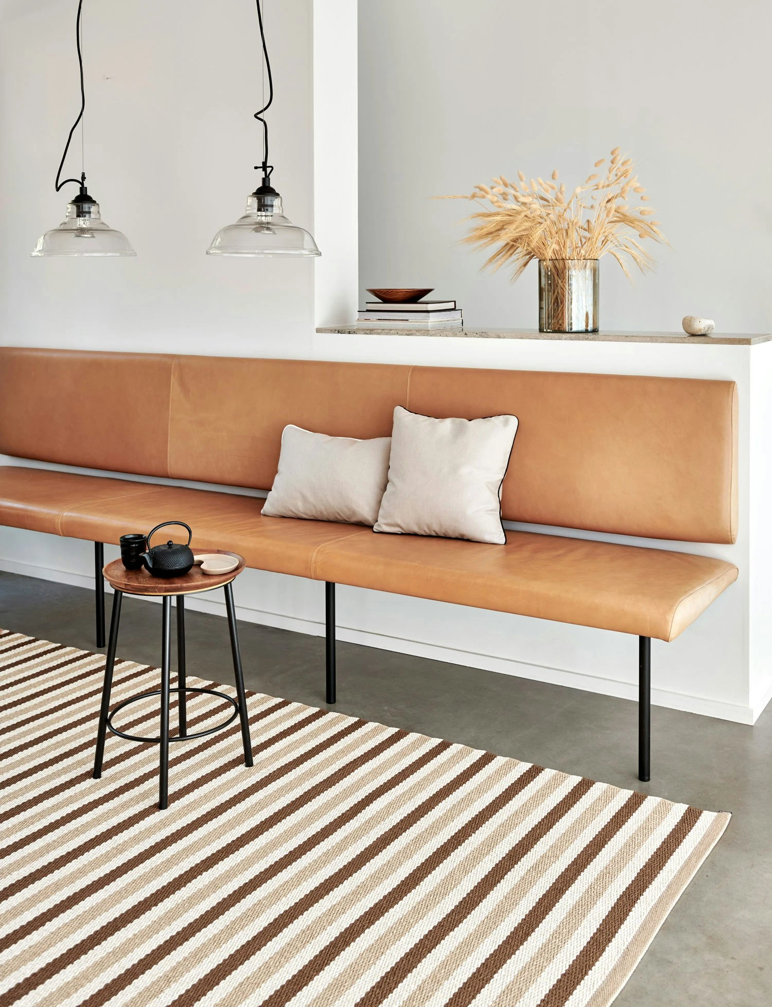 Teo Matto Ruskea / Beige / Vanilla, 70x240 Cm 3 Teo Matto Ruskea / Beige / Vanilla, 70x240 Cm - Image 3