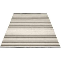 Teo Matto Warm Grey / Charcoal / Vanilla, 230x320 Cm