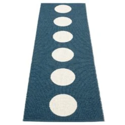 Vera Matto 70x225cm, Sininen/Vanilija