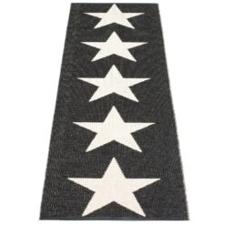 Viggo One Matto 70x350 Cm, Black/Vanilla