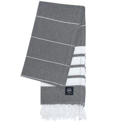 Badlakan Hamam Alma 80x180cm Orange/vit Kylpylakana 80x180 Cm Tummanharmaa