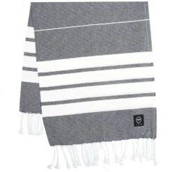 Badlakan Hamam Alma 80x180cm Orange/vit Kylpylakana 80x180 Cm Sininen