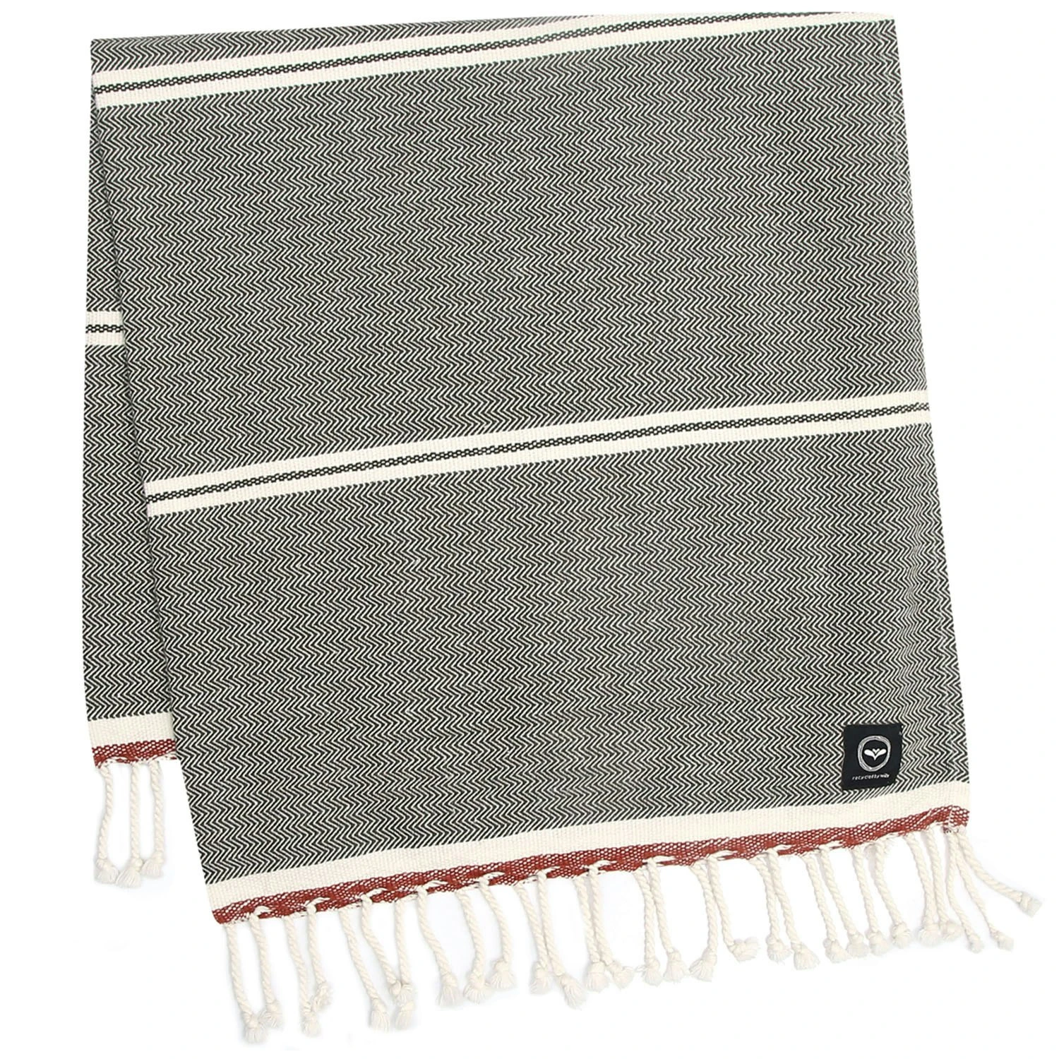 Badlakan Hamam Amasra 90x190 Cm Olivegrön/beige/rost Kylpylakana Oliivinvihreä 1 Badlakan Hamam Amasra 90x190 Cm Olivegrön/beige/rost Kylpylakana Oliivinvihreä