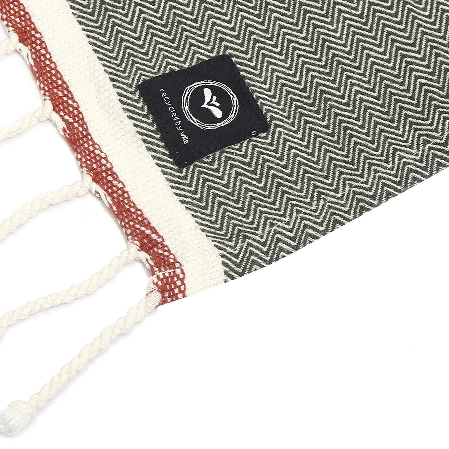 Badlakan Hamam Amasra 90x190 Cm Olivegrön/beige/rost Kylpylakana Oliivinvihreä 2 Badlakan Hamam Amasra 90x190 Cm Olivegrön/beige/rost Kylpylakana Oliivinvihreä - Image 2