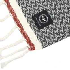 Badlakan Hamam Amasra 90x190 Cm Olivegrön/beige/rost Kylpylakana Tummanharmaa -Korbo Tarjous recycled by wille badlakan hamam amasra 90x190 cm olivegron beige rost 6